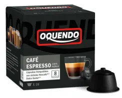 Kohvikapslid OQUENDO DG Espresso, 16 tk
