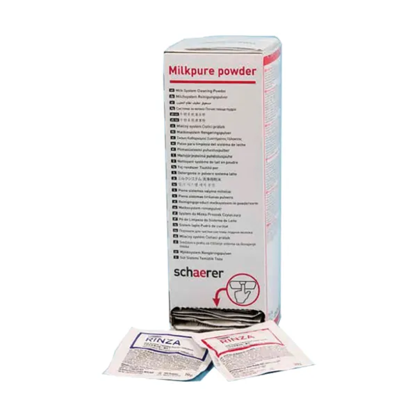 Kohvimasina piimasüsteemide puhastuspulber Schaerer Milk Pure Powder