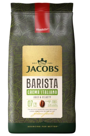 Kohvioad JACOBS Barista Italiano, 1kg, 100% Araabika