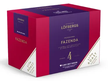 Kohvioad LÖFBERGS Fazenda 1kg, 100% Araabika, röstimisaste 4