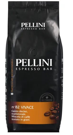 Kohvioad PELLINI Espresso Vivace 1kg, Araabika ja Robusta