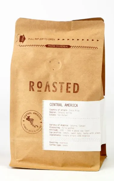 Kohvioad ROASTED Espresso, Costa Rica SHB Tarrazu EP, 100% Arabica, 250 g