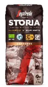 Kohvioad SEGAFREDO Storia Espresso Organic, ökoloogiline 1kg, FI-EKO-201, Araabika