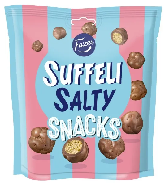 Kommikott SUFFELI, Salty Snacks, 140 g
