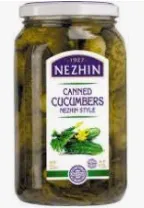 Gurķi konservēti NIZHYN , 7-9cm, 920g