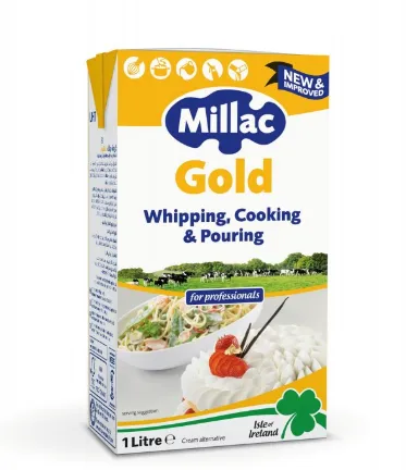 Köögi vahukreem MILLAC GOLD Pritchitt 1l, 12l plokk,33,5%