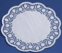 Koogialus 30 cm, ümar, valge,  100 tk, PAPSTAR