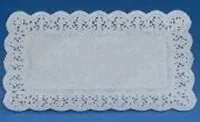Koogialus kandiline 30 x 18 cm, valge ,100 tk, PAPSTAR