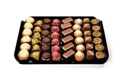 Koogid PASQUIER, Petits Fours Delicatesse, 8 sorti x 6tk, kastis 4 kihti, külmutatud, 2,21kg