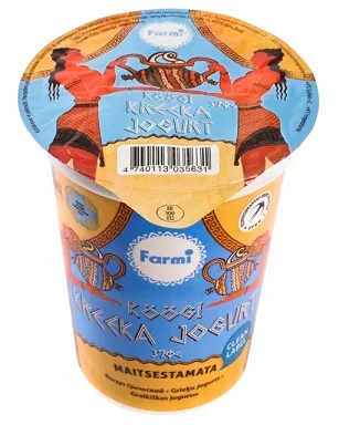 Köögijogurt FARMI Kreeka, 10% 370g