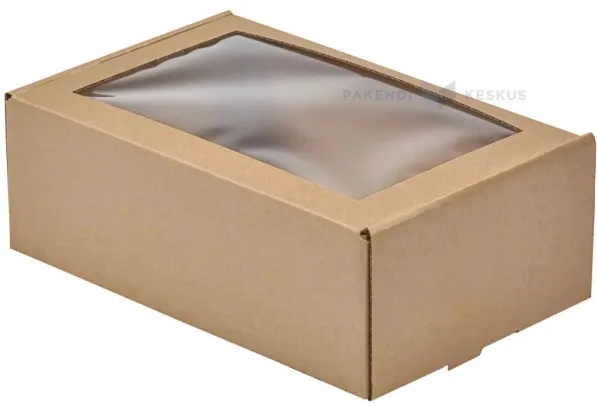 Koogikarp aknaga 330 x 200 x 100 mm, 0427, 13E, pruun