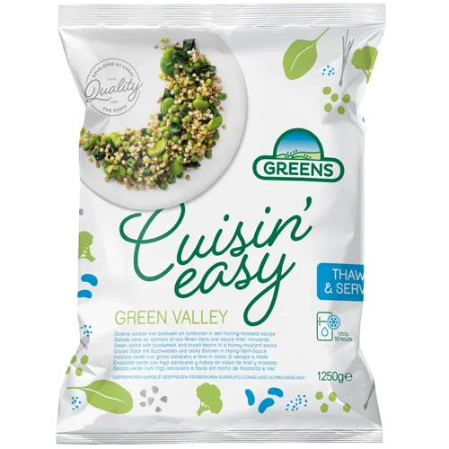 Köögiviljasegu GREENS Green Valley, IQF, külmutatud, 1,25kg