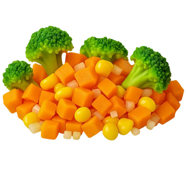 Köögiviljasegu, küpsetamiseks, IQF, külmutatud, 2,5kg