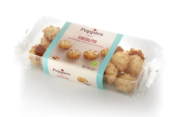 Kookosekupsised POPPIES Cocolito, 250 g