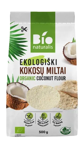Kookosjahu BIONATURALIS Orgaaniline 500g, LT-EKO-001