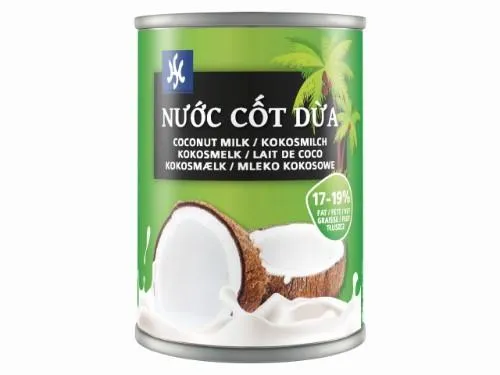 Kookoskreem H&S, 17-19%, 400ml