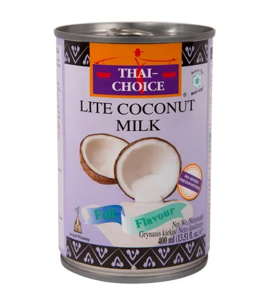 Väherasvane kookoskreem, THAI CHOICE, 400 ml