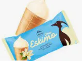 Koorejäätis ONU ESKIMO vanillimaitseline, vahvlitopsis, 125ml