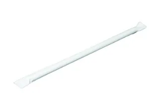 Kõrred 220 x 8 mm, paberist, valge, eraldi pakendis, 250tk