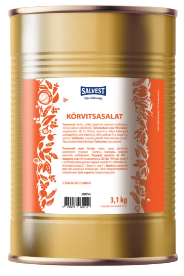 Kõrvitsasalat, SALVEST, 3,1 kg, ettetellimisel
