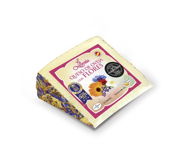 Kõva lambapiima juust LA LEYENDA, lilledega, 5 kuud, 150g