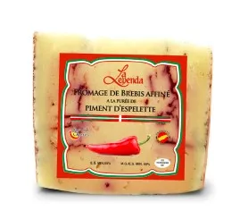 Kõva lambapiimajuust LA LEYENDA punase pipraga, laagerdatud 5 kuud, 150g