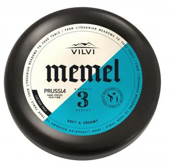 Kõvajuust MEMEL Prussia 3 kuud , 45%, RSM, ~ 3 kg