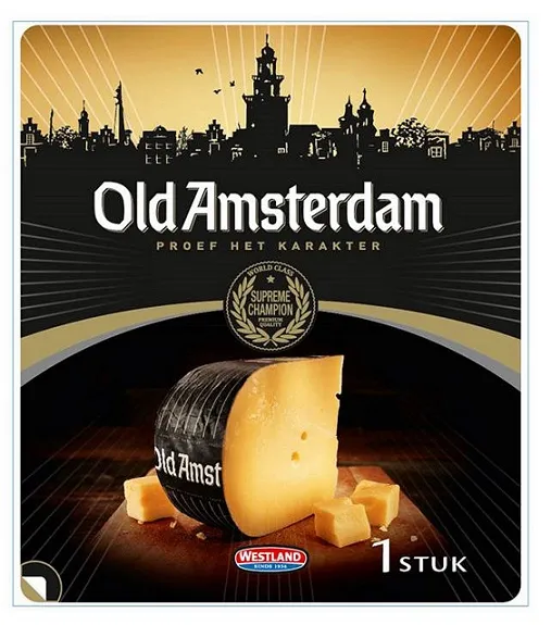 Kõvajuust OLD AMSTERDAM, 48 % rasva  laagerdunud, 250 g