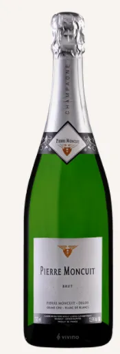 KPN kvaliteetvahuvein PIERRE MONCUIT Blanc de Blancs Brut 12%, 0,75l,R21/162707/71