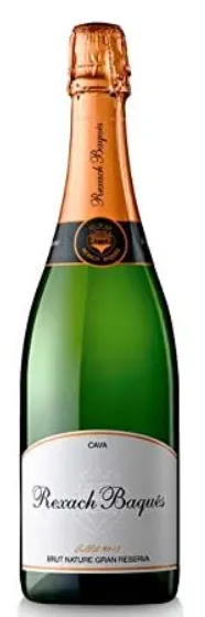 KPN Kvaliteetvahuvein REXACH BAQUES, Cava Brut Nature Gran Reserva EKO,11,5%vol, 0,75L,R21/159081/71