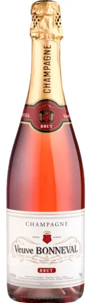 KPN kvaliteetvahuvein Veuve Bonneval, Rose, 12,5%vol, 0,75L,R18/128080/71