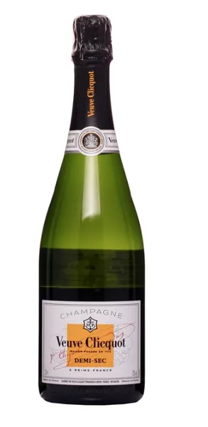KPN Kvaliteetvahuvein VEUVE CLICQUOT Ponsardin Demi Sec, 12%vol, 0,75L,
