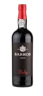Portvīns BARROS RUBY, sarkans, salds, 19,5%, 0.75l