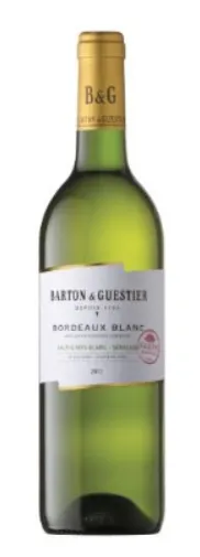KPN Valge vein BARTON & GUESTIER Bordeaux Blanc, 11,5%vol, 0,75L,R21/156116/69