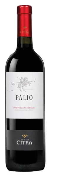 Sarkanvīns PALIO Montepulciano d'Abruzzo DOC, sauss, BIO 13,5%, 0.75l,