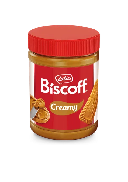 Kreem Creamy, karamelliseeritud küpsised, LOTUS BISCOFF, 400 g