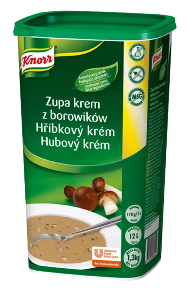 Kreemsupipõhi KNORR, puraviku, 1,3 kg