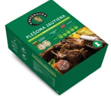 KREKENAVOS AGROFIRMA  Rebitud, eelküpsetatud veiseliha Liivimaa  ~ 1 kg