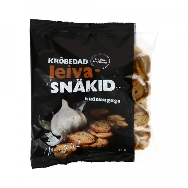 Krõbedad leivakesed küüslauguga, VÄIKE VÄÄNIK, 150 g