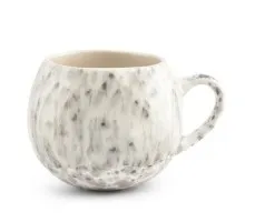 Kruus SALT&PEPPER, Muggies, (täpiline, hall), kivikeraamika, 460 ml, H 9 cm, tk