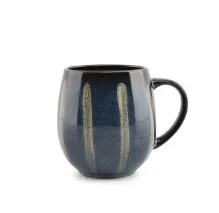 Kruus SALT&PEPPER, Muggies, (vertikaal, roheline/sinine), kivikeraamika, 430 ml, H 11 cm, tk