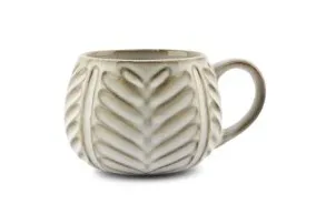 Kruus S|P COLLECTION, Arto Leaf, kivikeraamika, 400 ml, H 8,5 cm, tk