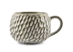 Kruus S|P COLLECTION, Arto Scaled, kivikeraamika, 400 ml, H 8,5 cm, tk