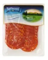 Kuivatatud sealihast salaami SAN VINCENZO Ventricina, vürtsikas, viilutatud,120 g