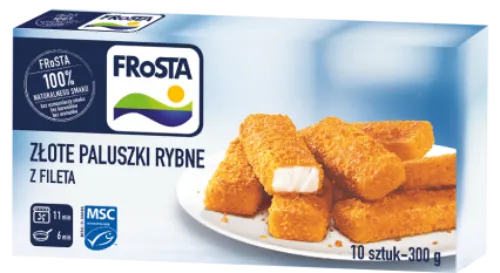 Külmutatud Alaska pollaki filee pulgad FROSTA paneeringus  300 g