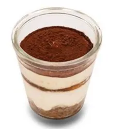 Külmutatud dessert TIRAMISU, klaasis, 90g x10 tk