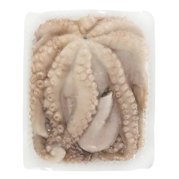 Külmutatud kaheksajalg, ilma peata, kombitsatega, kuumtöötlemata, puhastatud, 900g