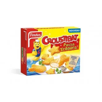 Külmutatud kalapulgad FINDUS paneeritud, 450 g