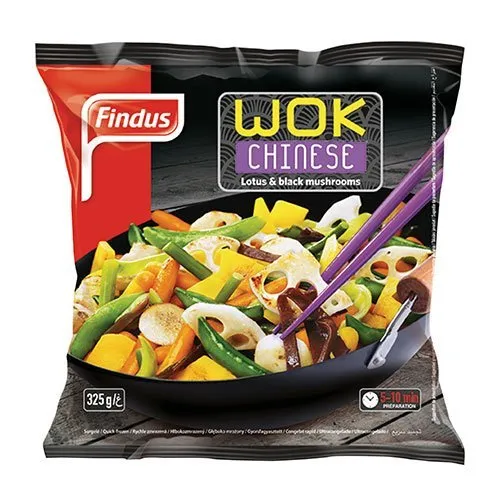 Külmutatud köögiviljad FINDUS Wok China mix, 325 g