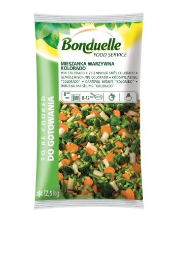 Külmutatud köögiviljade segu BONDUELLE Colorado, 2,5 kg